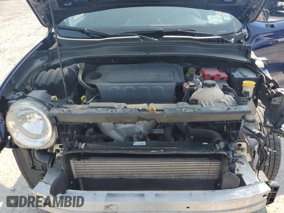 2018 Jeep Renegade Upland with VIN ZACCJBAB2JPJ54207, listed as a Copart auction lot 60516265 with 95,224 mi miles and Salvage title. Bid and sale history available at DreamBid. Image 12.