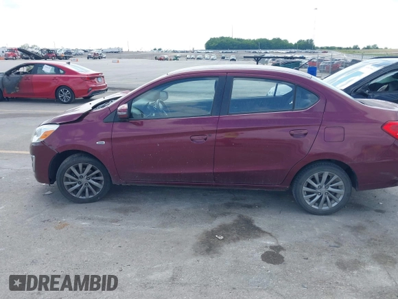 2017 Mitsubishi Mirage SE with VIN ML32F4FJ0HHF08003, listed as a IAAI auction lot 42462444 with 78,732 mi miles and . Bid and sale history available at DreamBid. Image 14.