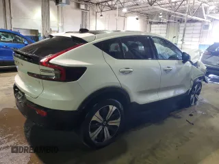 2023 Volvo C40 Recharge Pure Electric Plus with VIN YV4ED3GLXP2065848, listed as a Copart auction lot 49065114 with 9,557 mi miles. Bid and sale history available at carsss.com. Image 3.