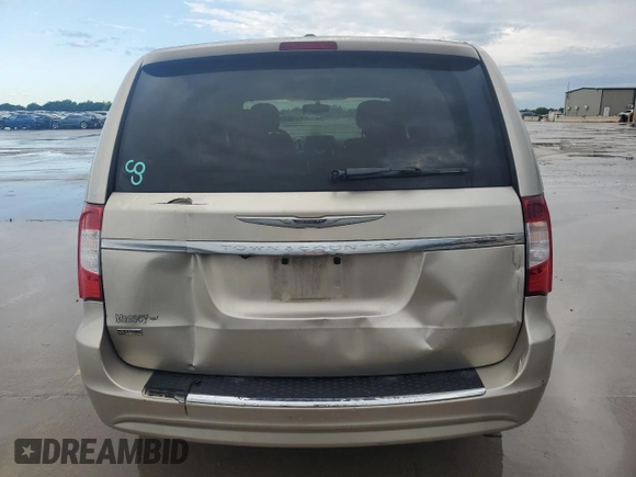 2015 Chrysler Town & Country Touring with VIN 2C4RC1BG2FR711051, listed as a Copart auction lot 54198195 with 191,545 mi miles and Salvage Title. Bid and sale history available at DreamBid. Image 6.