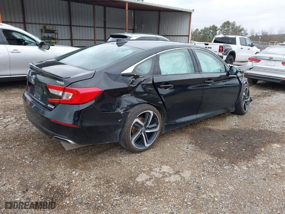 2022 Honda Accord Sedan Sport SE with VIN 1HGCV1F48NA015718, listed as a IAAI auction lot 41233580 with 50,066 mi miles. Bid and sale history available at carsss.com. Image 4.