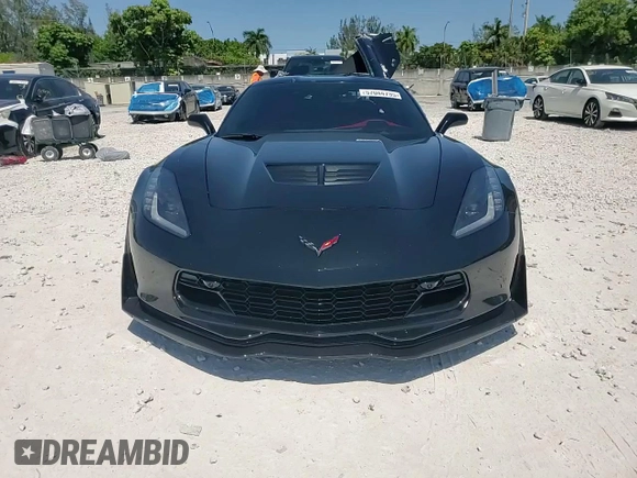 2016 Chevrolet Corvette Z06 3LZ z VIN 1G1YU2D61G5608939, wystawiony jako Copart lot #57044795 z przebiegiem Nie podano mil oraz Szkoda całkowita • Salvage title. Historia ofert i sprzedaży dostępna na DreamBid. Obrazek 13.