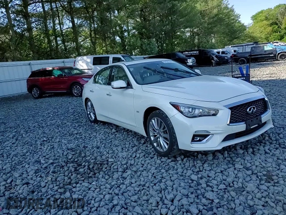 2019 Infiniti Q50 Luxe с VIN JN1EV7AR6KM558527, выставлен на аукционе Copart как лот 57561275 с пробегом 67 773 миль миль и Списание • Salvage title. История ставок и продаж доступна на DreamBid. Изображение 13.