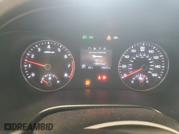 2019 Kia Forte LXS z VIN 3KPF24AD9KE130933, wystawiony jako Copart lot #54496405 z przebiegiem 14 637 mil mil oraz Szkoda całkowita • Salvage title. Historia ofert i sprzedaży dostępna na DreamBid. Obrazek 9.