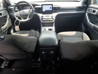 2022 Ford Explorer XLT with VIN 1FMSK7DH7NGA04682, listed as a Copart auction lot 58146245 with 66,447 mi miles and Salvage title. Bid and sale history available at DreamBid. Image 8.