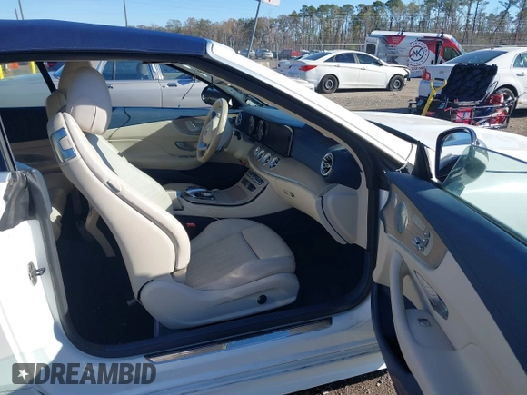 2018 Mercedes-Benz E 400 with VIN WDD1K6GBXJF031138, listed as a IAAI auction lot 41704112 with 51,133 mi miles and . Bid and sale history available at DreamBid. Image 5.