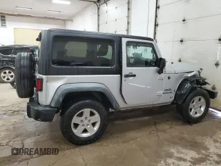 2012 Jeep Wrangler Sport with VIN 1C4AJWAGXCL133013, listed as a Copart auction lot 59788325 with 141,015 mi miles and Clean title. Bid and sale history available at DreamBid. Image 3.
