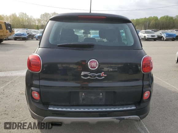 2014 FIAT 500L Trekking z VIN ZFBCFADH5EZ005847, wystawiony jako Copart lot #53369205 z przebiegiem 82 148 mil mil oraz Szkoda całkowita • Salvage title. Historia ofert i sprzedaży dostępna na DreamBid. Obrazek 6.