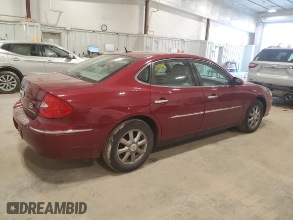 2009 Buick LaCrosse CX with VIN 2G4WC582X91213328, listed as a Copart auction lot 48636535 with 190,457 mi miles and Clean Title. Bid and sale history available at carsss.com. Image 3.