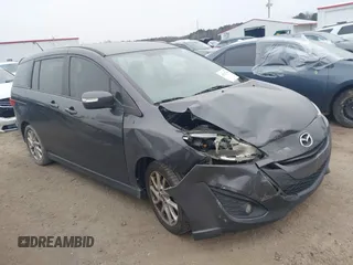 2013 Mazda 5 Touring with VIN JM1CW2CL2D0160917, listed as a IAAI auction lot 41621798 with 135,607 mi miles. Bid and sale history available at carsss.com. Image 1.