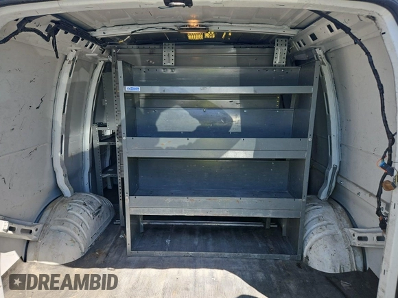 2012 Chevrolet Express Cargo with VIN 1GCWGFCA8C1179156, listed as a IAAI auction lot 42667299 with 168,910 mi miles and . Bid and sale history available at DreamBid. Image 50.