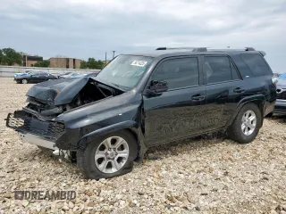 2021 Toyota 4Runner SR5 with VIN JTEEU5JR9M5236218, listed as a Copart auction lot 58714325 with 90,453 mi miles and Salvage title. Bid and sale history available at DreamBid. Image 1.