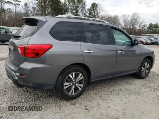 2017 Nissan Pathfinder SV z VIN 5N1DR2MN5HC909799, wystawiony jako Copart lot #43310305 z przebiegiem 69 599 mil mil oraz Szkoda całkowita • Salvage title. Historia ofert i sprzedaży dostępna na DreamBid. Obrazek 3.