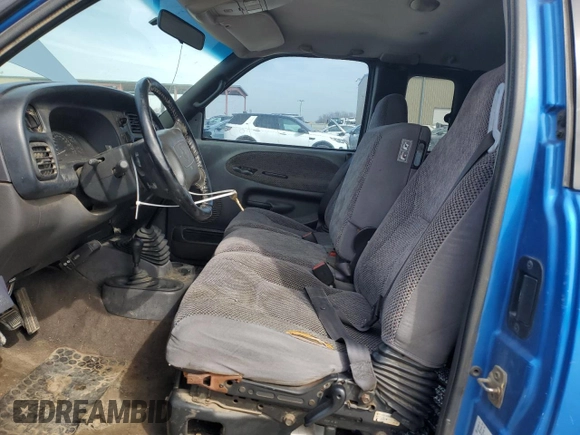 1999 Dodge Ram 2500 with VIN 1B7KF2366XJ524776, listed as a Copart auction lot 44601025 with 480,298 mi miles and Salvage Title. Bid and sale history available at carsss.com. Image 7.