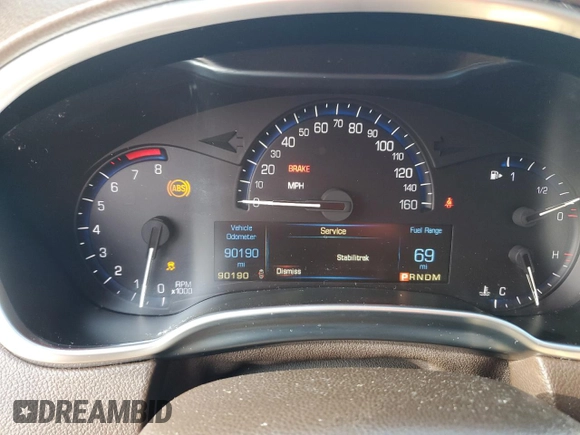 2016 Cadillac SRX Luxury Collection z VIN 3GYFNBE32GS551599, wystawiony jako Copart lot #56369345 z przebiegiem 90 190 mil mil oraz Szkoda całkowita • Salvage title. Historia ofert i sprzedaży dostępna na DreamBid. Obrazek 9.