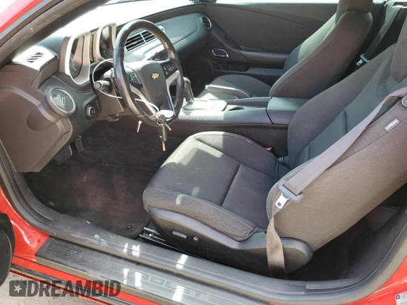 2013 Chevrolet Camaro LT with VIN 2G1FB3D3XD9197970, listed as a Copart auction lot 50360275 with 39,978 mi miles and Salvage title. Bid and sale history available at DreamBid. Image 7.