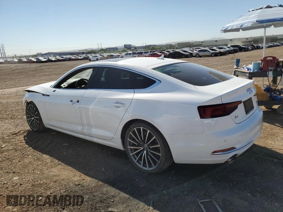 2019 Audi A5 Sportback Premium Plus with VIN WAUBNCF53KA008747, listed as a Copart auction lot 68033083 with 41,219 mi miles. Bid and sale history available at carsss.com. Image 2.