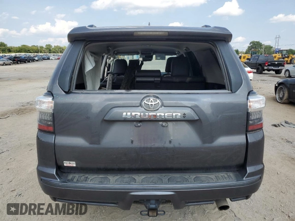 2023 Toyota 4Runner TRD Sport with VIN JTESU5JR1P6150287, listed as a Copart auction lot 64680514 with 31,708 mi miles and Non repairable. Bid and sale history available at DreamBid. Image 6.