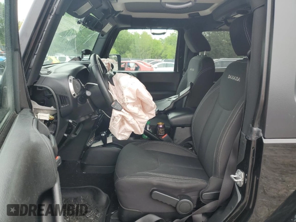 2018 Jeep Wrangler Sahara with VIN 1C4AJWBG2JL852087, listed as a Copart auction lot 54380935 with 49,287 mi miles and Salvage title. Bid and sale history available at DreamBid. Image 7.