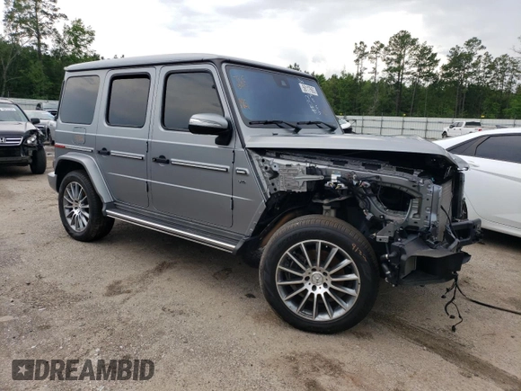 2021 Mercedes-Benz G 550 with VIN W1NYC6BJ6MX390918, listed as a Copart auction lot 56117663 with Not Provided miles and . Bid and sale history available at carsss.com. Image 4.