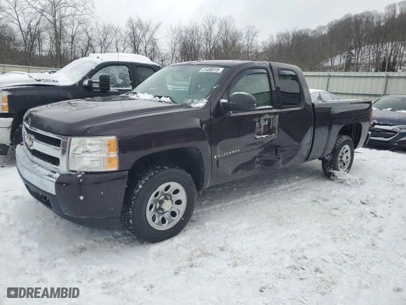 2008 Chevrolet Silverado 1500 Work Truck with VIN 1GCEC19C58Z130265, listed as a Copart auction lot 41408315 with 131,030 mi miles and Salvage Title. Bid and sale history available at carsss.com. Image 1.