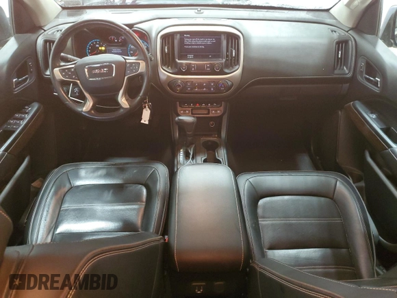 2019 GMC Canyon 4WD Denali with VIN 1GTG6EEN5K1162458, listed as a Copart auction lot 43143385 with 55,047 mi miles and Salvage Title. Bid and sale history available at carsss.com. Image 8.