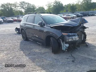 2022 Hyundai Santa Fe XRT z VIN 5NMS64AJ0NH398789, wystawiony jako IAAI lot #42295429 z przebiegiem 53 982 mil mil oraz . Historia ofert i sprzedaży dostępna na DreamBid. Obrazek 1.