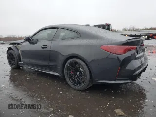 2025 BMW M4 Competition with VIN WBS23HK00SCT37239, listed as a Copart auction lot 82076914 with 2,868 mi miles and Salvage Title. Bid and sale history available at carsss.com. Image 2.