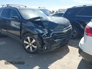 2018 Chevrolet Traverse LT Leather with VIN 1GNEVHKW1JJ218359, listed as a IAAI auction lot 41472457 with 118,412 mi miles. Bid and sale history available at carsss.com. Image 6.