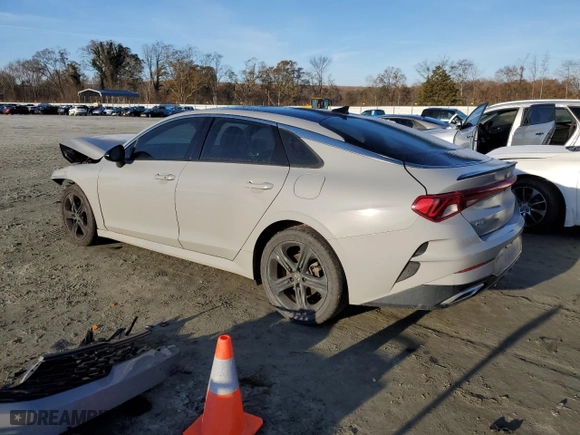 2021 Kia K5 GT-Line with VIN 5XXG64J25MG062972, listed as a Copart auction lot 84795614 with 78,661 mi miles and Salvage Title. Bid and sale history available at carsss.com. Image 2.