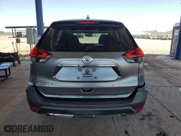 2017 Nissan Rogue SV with VIN KNMAT2MT0HP545193, listed as a Copart auction lot 64095355 with 111,816 mi miles and Salvage title. Bid and sale history available at DreamBid. Image 6.