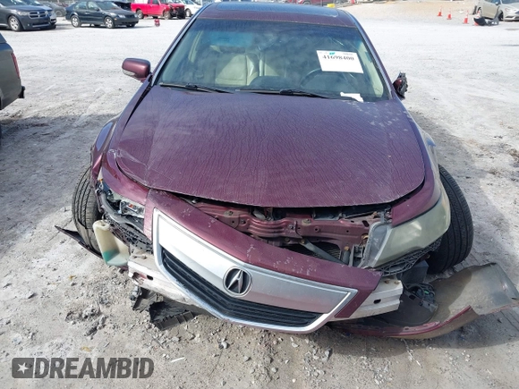 2012 Acura TL Tech Auto with VIN 19UUA8F52CA021691, listed as a IAAI auction lot 41698400 with 1 mi miles. Bid and sale history available at carsss.com. Image 12.