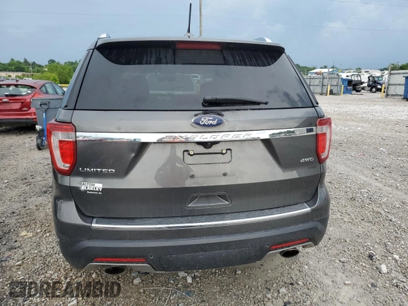 2019 Ford Explorer Limited with VIN 1FM5K8F85KGB16005, listed as a Copart auction lot 58965635 with 141,224 mi miles and Salvage title. Bid and sale history available at DreamBid. Image 6.