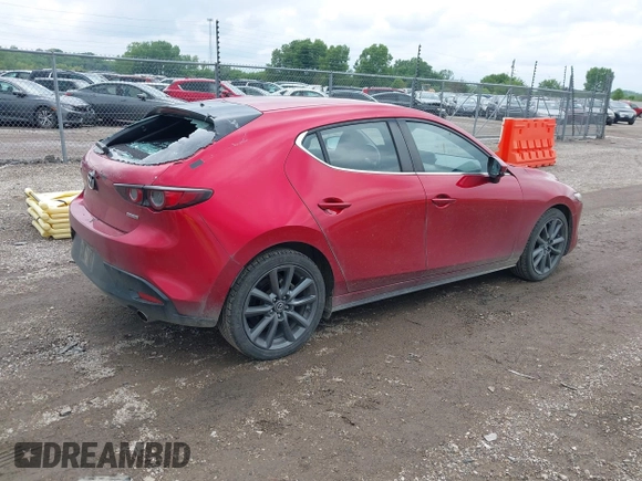 2020 Mazda 3 with VIN JM1BPALM0L1153596, listed as a IAAI auction lot 42369974 with 114,397 mi miles and . Bid and sale history available at DreamBid. Image 4.