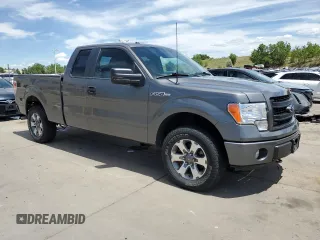 2013 Ford F-150 XL with VIN 1FTFX1EF4DFC34900, listed as a Copart auction lot 63637425 with 199,583 mi miles and Salvage title. Bid and sale history available at DreamBid. Image 4.