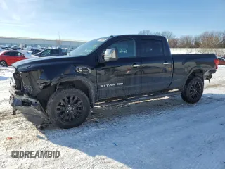 2016 Nissan Titan XD PRO-4X with VIN 1N6BA1F4XGN508797, listed as a Copart auction lot 42406305 with 93,342 mi miles and Clean Title. Bid and sale history available at carsss.com. Image 1.