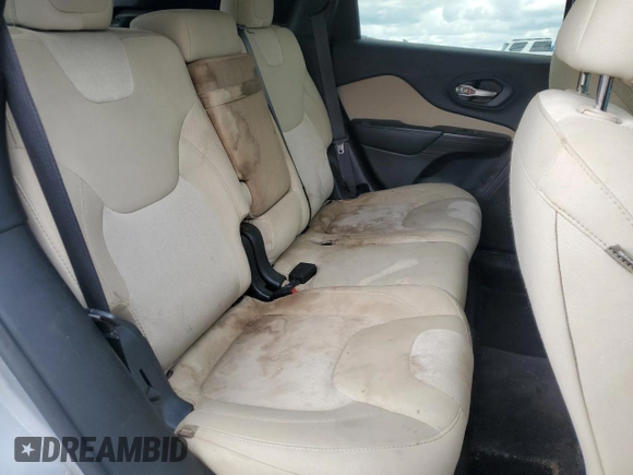 2016 Jeep Cherokee Sport with VIN 1C4PJLAB8GW222144, listed as a Copart auction lot 54363355 with 347,351 mi miles and Salvage Title. Bid and sale history available at carsss.com. Image 11.