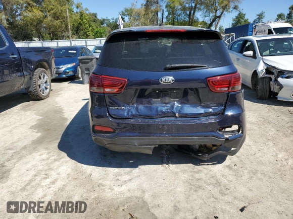 2019 Kia Sorento L with VIN 5XYPG4A35KG433790, listed as a Copart auction lot 48922195 with 85,964 mi miles and Non Repairable. Bid and sale history available at DreamBid. Image 6.