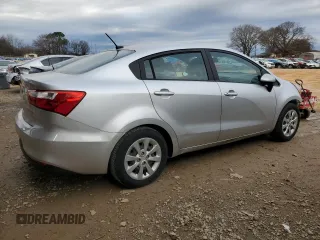 2016 Kia Rio LX with VIN KNADM4A31G6625808, listed as a Copart auction lot 44520085 with 74,402 mi miles and Salvage Title. Bid and sale history available at carsss.com. Image 3.