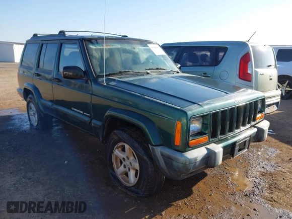 1999 Jeep Cherokee Sport with VIN 1J4FT68S6XL579735, listed as a IAAI auction lot 41484413 with 146,862 mi miles and . Bid and sale history available at DreamBid. Image 1.