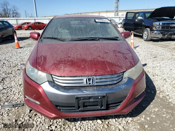 2010 Honda Insight EX with VIN JHMZE2H73AS004926, listed as a Copart auction lot 47785205 with 267,502 mi miles and Salvage Title. Bid and sale history available at carsss.com. Image 5.