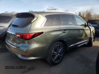 2017 Infiniti QX60 with VIN 5N1DL0MM6HC513197, listed as a Copart auction lot 48238615 with 101,015 mi miles and Salvage Title. Bid and sale history available at DreamBid. Image 3.