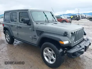 2021 Jeep Wrangler Unlimited Willys with VIN 1C4HJXDN6MW664417, listed as a IAAI auction lot 41598605 with 37,963 mi miles and . Bid and sale history available at DreamBid. Image 1.