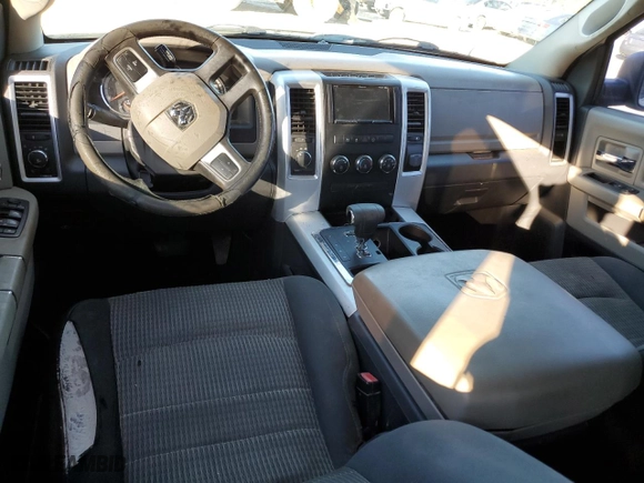 2010 Dodge Ram 1500 Sport with VIN 1D7RV1CT7AS154902, listed as a Copart auction lot 85613464 with 282,704 mi miles and Salvage Title. Bid and sale history available at carsss.com. Image 8.