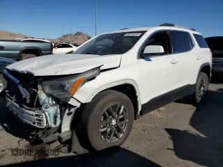 2017 GMC Acadia SLT with VIN 1GKKNMLAXHZ197017, listed as a Copart auction lot 88810575 with 125,748 mi miles and Salvage Title. Bid and sale history available at carsss.com. Image 1.