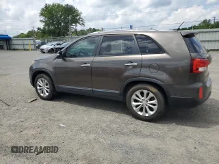 2014 Kia Sorento EX with VIN 5XYKU4A76EG430617, listed as a Copart auction lot 53668855 with 116,961 mi miles and Clean Title. Bid and sale history available at carsss.com. Image 2.