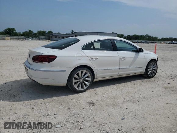 2013 Volkswagen CC VR6 Lux with VIN WVWHU7AN7DE508906, listed as a Copart auction lot 51809335 with 115,679 mi miles and Salvage Title. Bid and sale history available at carsss.com. Image 3.