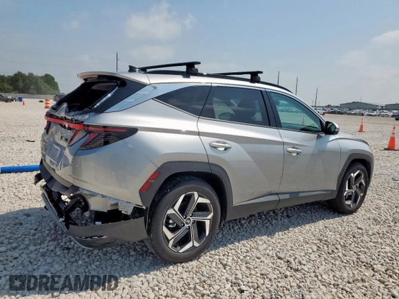 2023 Hyundai Tucson Limited with VIN 5NMJE3AE0PH280059, listed as a Copart auction lot 58446985 with 9,769 mi miles and Salvage title. Bid and sale history available at DreamBid. Image 3.