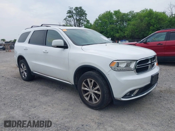 2016 Dodge Durango Limited with VIN 1C4RDJDGXGC387223, listed as a IAAI auction lot 42046793 with 156,032 mi miles and . Bid and sale history available at DreamBid. Image 1.