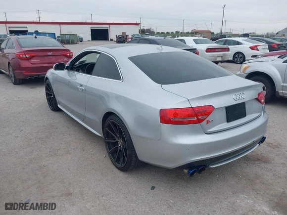 2012 Audi S5 Prestige with VIN WAUVVAFR5CA002194, listed as a IAAI auction lot 41638108 with 140947 miles. Bid and sale history available at carsss.com. Image 3.